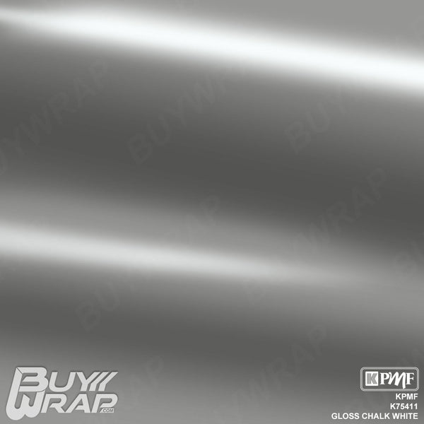 KPMF K75400 Gloss Chalk White Vinyl Wrap, K75411
