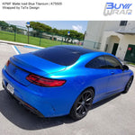 kpmf matte iced blue titanium