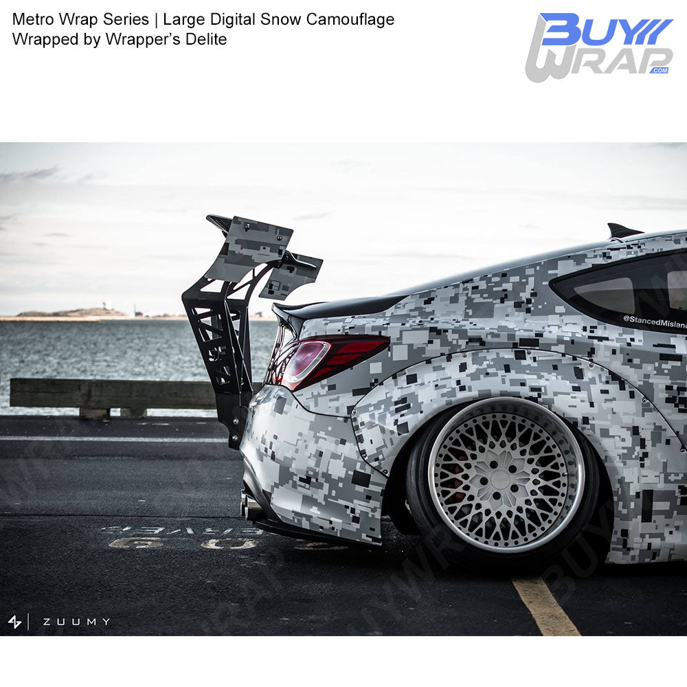 Camo Car Vinyl Wraps (Digital, Urban, Snow & more)