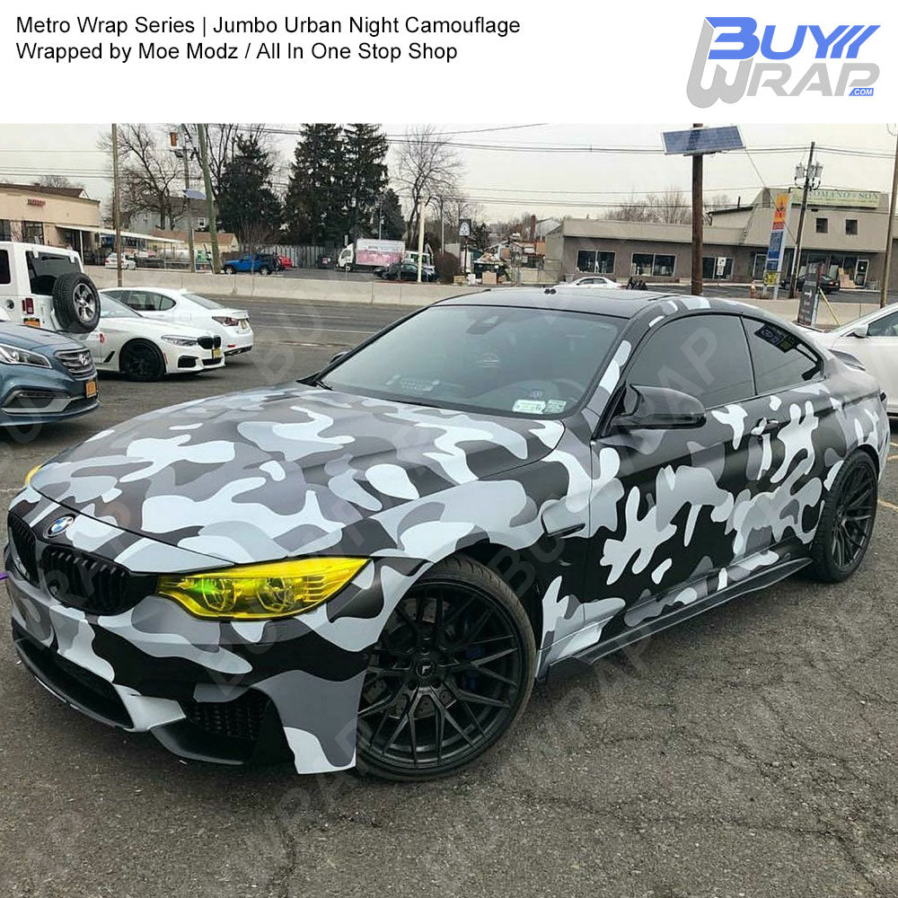 Jumbo Urban Night Camouflage - Metro Wrap