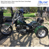 large elite green camouflage