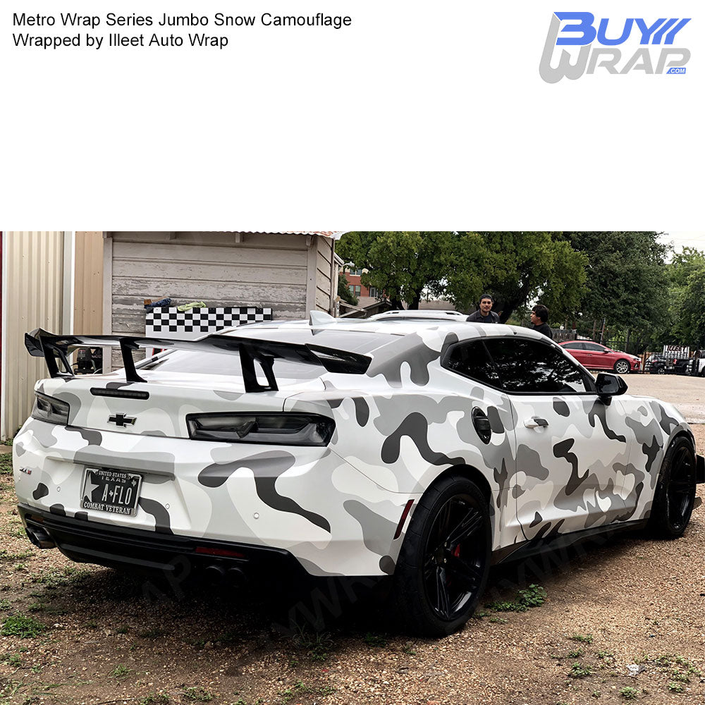 Como Wrap R160 Realtree Snow Camo Wrap