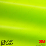 3m satin neon yellow