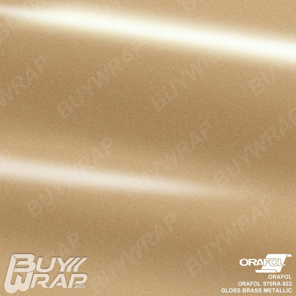 Gloss Brass Metallic - Orafol | BuyWrap.com