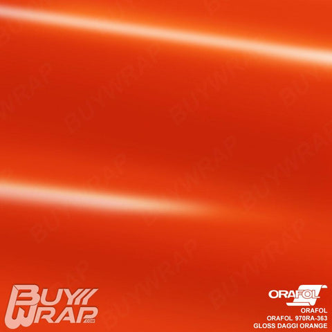 orafol gloss daggi orange