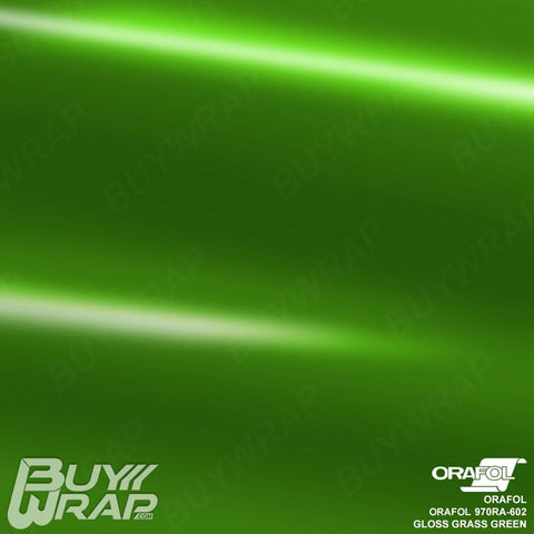 orafol gloss grass green