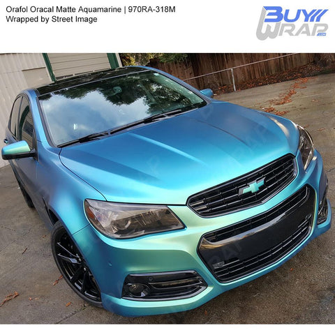 Orafol Gloss Aquamarine Vinyl Wrap