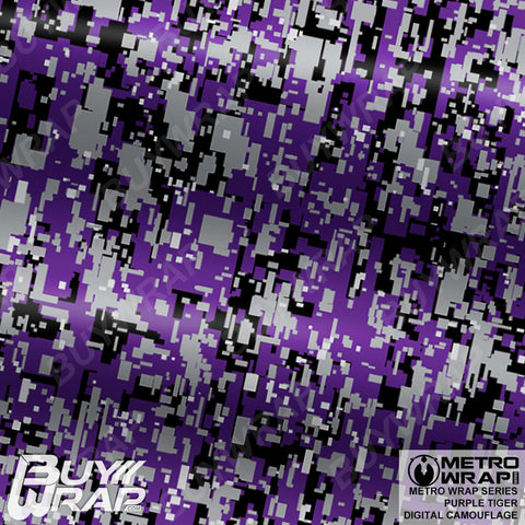digital purple tiger camouflage