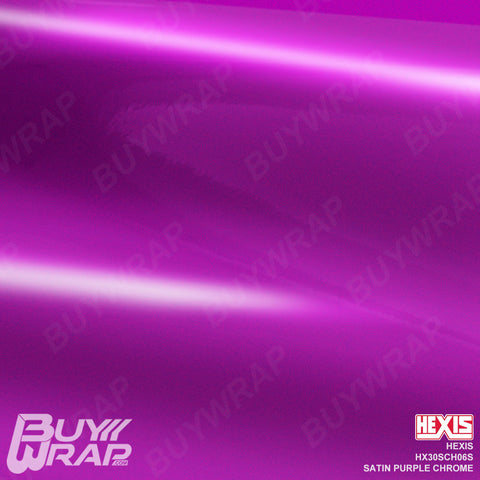 hexis satin purple super chrome