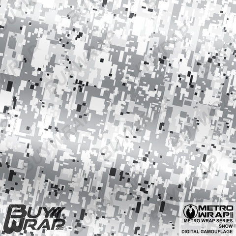 digital snow camouflage