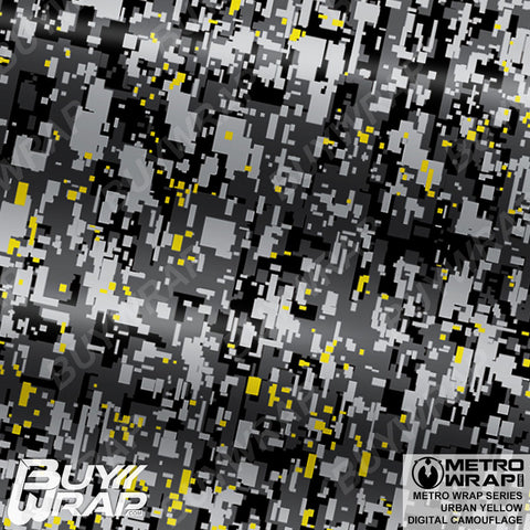 digital urban yellow camouflage