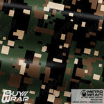 large digital woodland camouflage