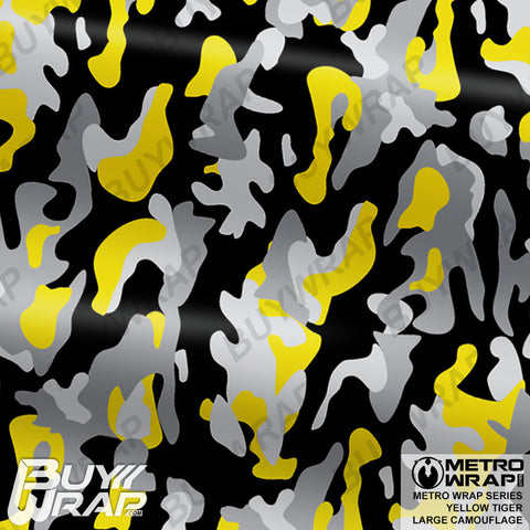 Yellow Paint Splatter - Metro Wrap