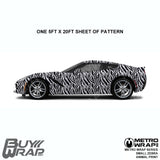 small zebra animal print